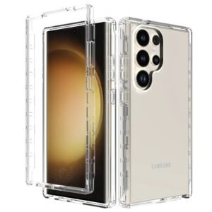 Case 360 Transparente Samsung S24 Ultra - Anti Impacto doble protección