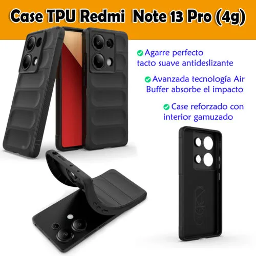 Case TPU Redmi Note 13 Pro 4g - Compacto Calidad Premium