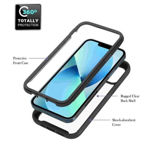 Case 360 Iphone 13 Mini- Anti Impacto Doble Protección