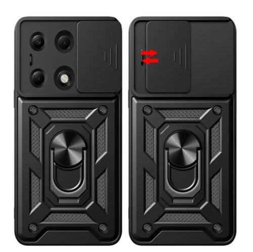 Case Redmi Note 13 Pro (4g) - Con aro y protector de cámara - Imagen 3