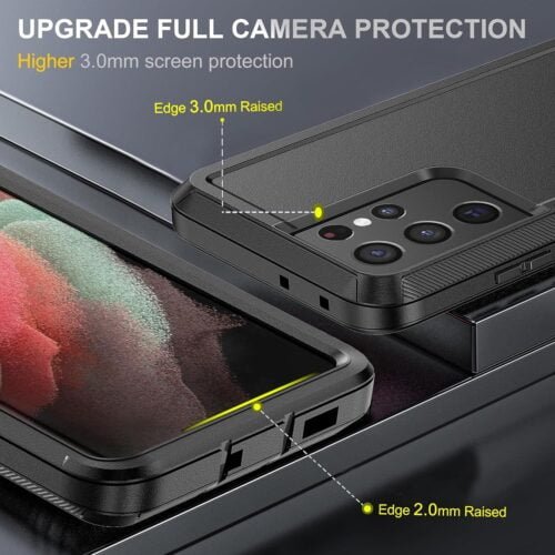 Case 360 Samsung S21 Ultra - Triple protección Anti impacto - Imagen 5