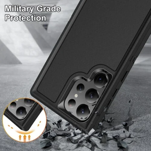 Case 360 Samsung S24 Ultra - Anti Impacto - Tres Piezas - Imagen 6