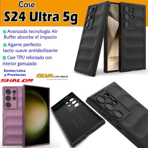Case Samsung S24 Ultra - Compacto Reforzado Anti Impacto Tacto Suave