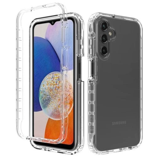 Case 360 Transparente Samsung A55 5g - Anti Impacto doble protección - Imagen 2