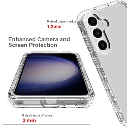 Case 360 Transparente Samsung A55 5g - Anti Impacto doble protección - Imagen 5