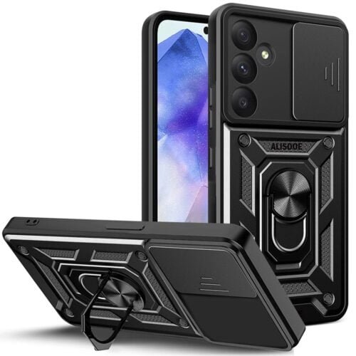 Case Samsung A15 A25 A35 5g - Con protector de cámara y aro - Imagen 2