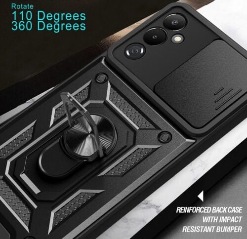 Case Samsung A15 A25 A35 5g - Con protector de cámara y aro - Imagen 7