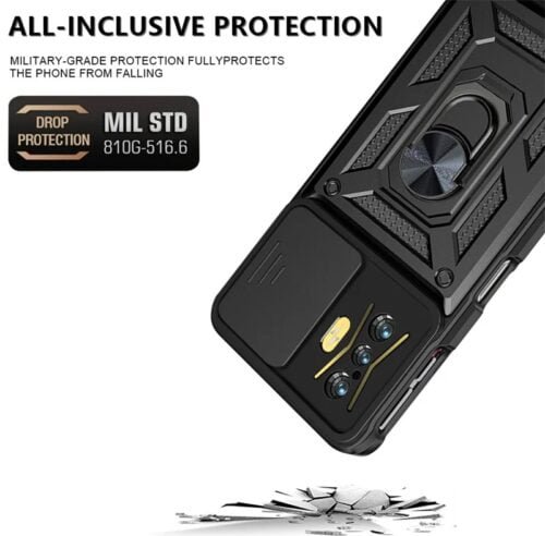 Case K50 Gaming Edition | Poco F4 Gt , con  protector de camara - Imagen 4