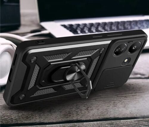 Case Xiaomi Redmi 13c  - Con aro y protector de cámara - Imagen 6