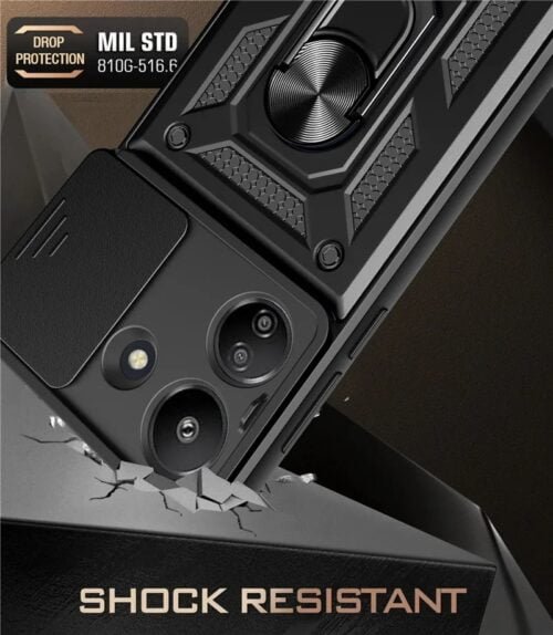Case Xiaomi Redmi 13c  - Con aro y protector de cámara - Imagen 7