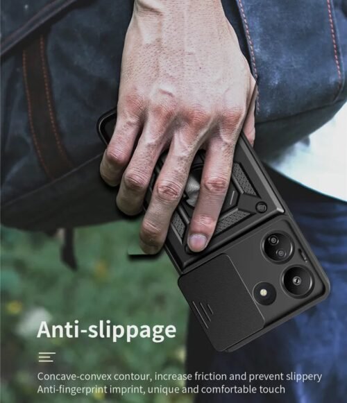 Case Xiaomi Redmi 13c  - Con aro y protector de cámara - Imagen 8