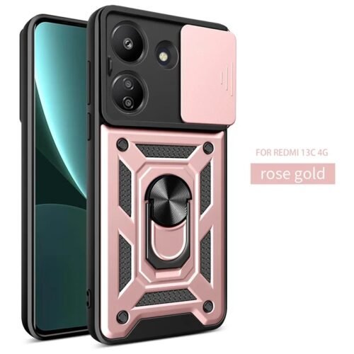 Case Xiaomi Redmi 13c  - Con aro y protector de cámara - Imagen 5