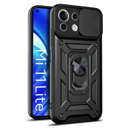 Case Xiaomi Mi 11 Lite 5G Ne - Con protector de cámara y aro - Imagen 3