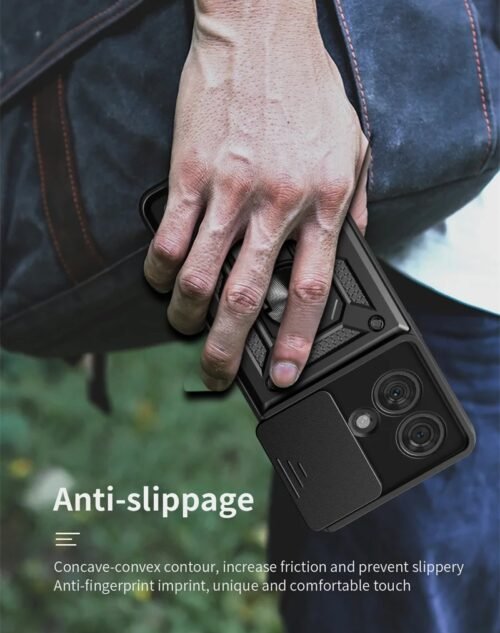 Case Moto Edge 40 Neo - Con protector de cámara y Aro - Imagen 5