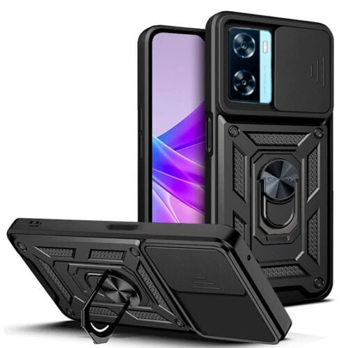 Case Oppo A57 A77 - Con aro y protector de cámara - Imagen 3