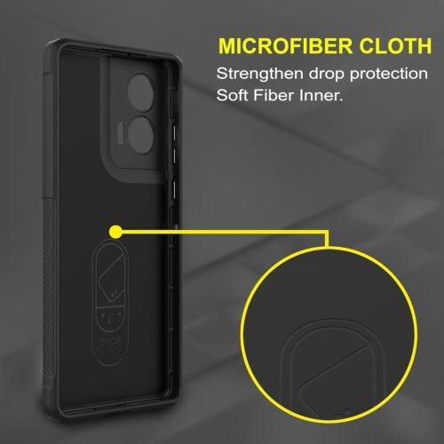 Case Moto Edge 50 Fusion - TPU Reforzado, Interior Gamuzado - Imagen 6