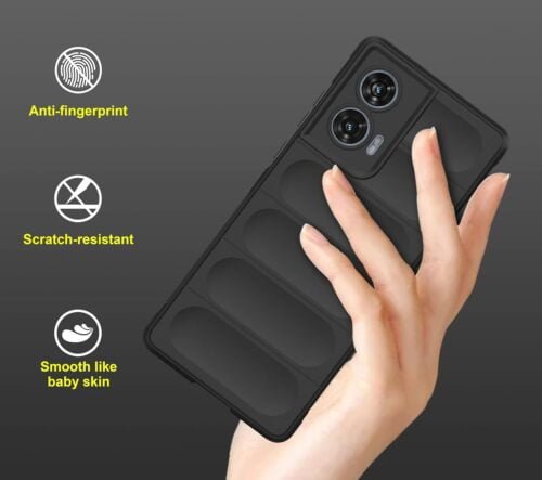 Case Moto Edge 50 Fusion - TPU Reforzado, Interior Gamuzado - Imagen 7