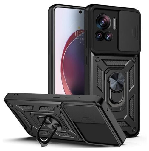 Case Moto Edge 30 Ultra - Con protector de cámara y aro - Imagen 7