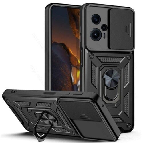 Case Poco F5 - Anti impacto con aro y protector de camara - Imagen 3
