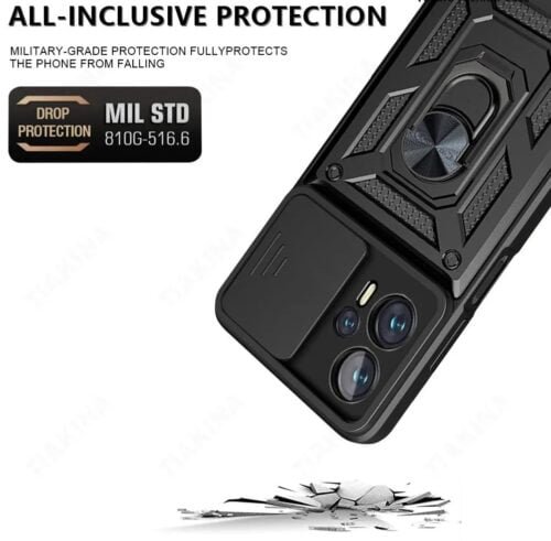 Case Poco F5 - Anti impacto con aro y protector de camara - Imagen 5