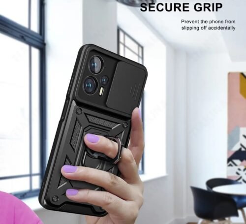Case Poco F5 - Anti impacto con aro y protector de camara - Imagen 6