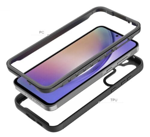 Case 360 Samsung A55 5g - Anti Impacto doble protección - Imagen 3