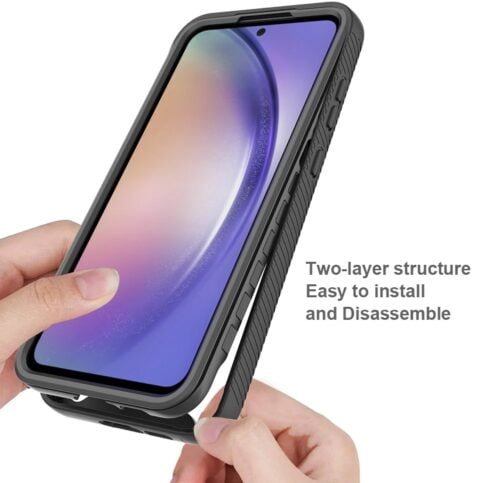 Case 360 Samsung A55 5g - Anti Impacto doble protección - Imagen 4