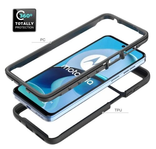 Case 360 Moto G14 - Anti Impacto doble protección - Imagen 2