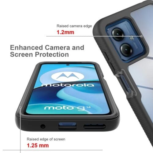 Case 360 Moto G14 - Anti Impacto doble protección - Imagen 3