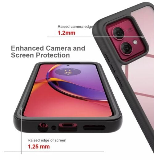 Case 360 Moto G84 - Anti Impacto doble protección - Imagen 4