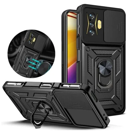 Case Redmi K40 Gaming - Anti impacto con aro y protector de camara - Imagen 3