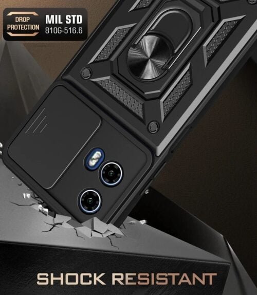 Case Moto G34 5g - Protector de cámara y soporte Mágnetico - Imagen 4