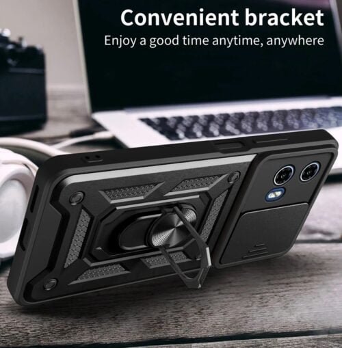 Case Moto G34 5g - Protector de cámara y soporte Mágnetico - Imagen 6