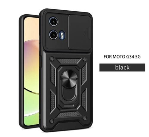 Case Moto G34 5g - Protector de cámara y soporte Mágnetico - Imagen 8