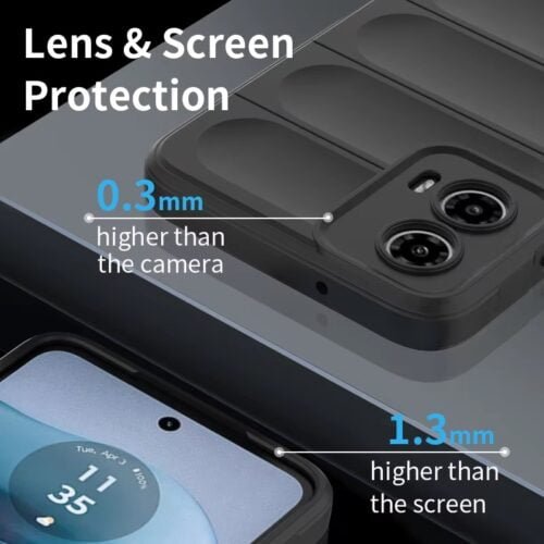Case TPU Moto G34 5g - Compacto Reforzado Elegante - Imagen 7