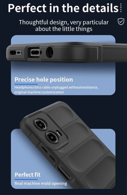 Case TPU Moto G34 5g - Compacto Reforzado Elegante - Imagen 9
