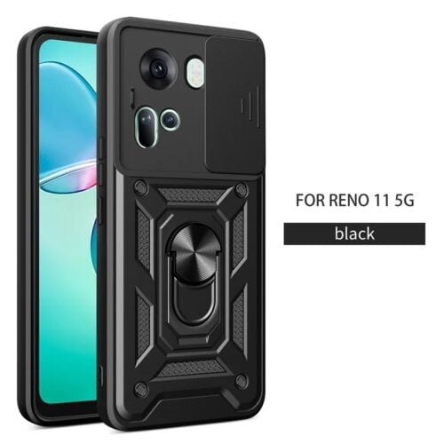 Case Oppo Reno 11 5G - Protector de cámara y soporte Mágnetico - Imagen 2