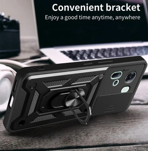Case Oppo Reno 11 5G - Protector de cámara y soporte Mágnetico - Imagen 7