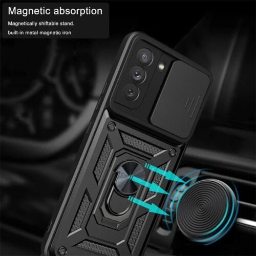 Case Samsung S21 Fe - Con protector de cámara y aro - Imagen 6