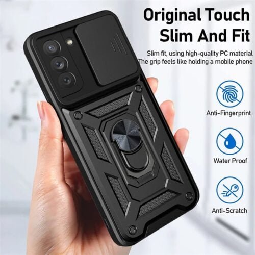 Case Samsung S21 Fe - Con protector de cámara y aro - Imagen 9