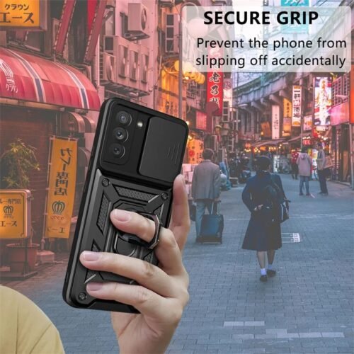 Case Samsung S21 Fe - Con protector de cámara y aro - Imagen 10