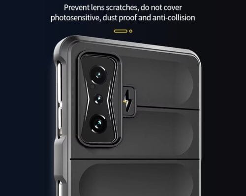 Case Redmi K50 Gaming 5G - TPU Reforzado Tacto Suave - Imagen 7