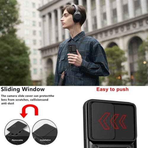 Case Moto G200 5g - Protector de cámara y soporte Magnético - Imagen 3