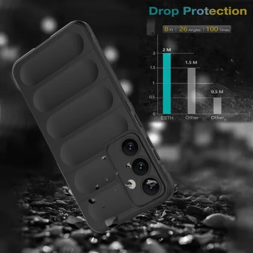 Case Samsung S24 Fe - Compacto Reforzado Anti Impacto Tacto Suave - Imagen 5