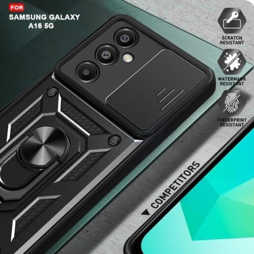 Case Samsung A16 5g - Con protector de cámara y aro - Imagen 6