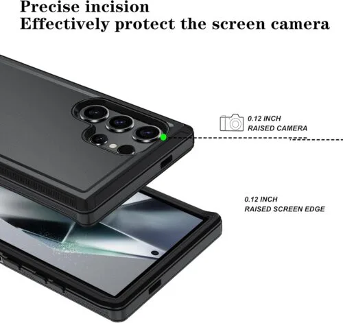 Case 360 Samsung S25 Ultra - Anti Impacto - Tres Piezas - Imagen 7