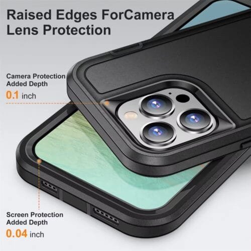 Case 360 Samsung Iphone 16 Pro Max - Anti Impacto - Tres Piezas - Imagen 3