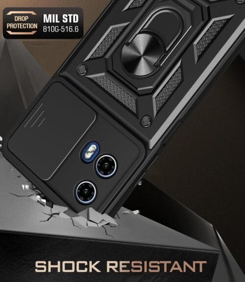Case Moto G35 5g - Protector de cámara y soporte Mágnetico (copia) - Imagen 3