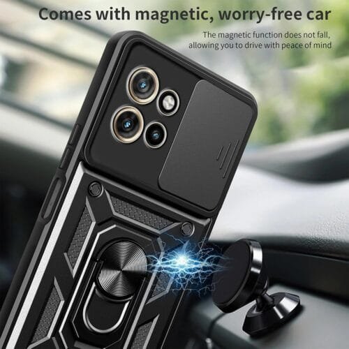 Case Moto G15 - Protector de cámara y soporte Mágnetico - Imagen 7