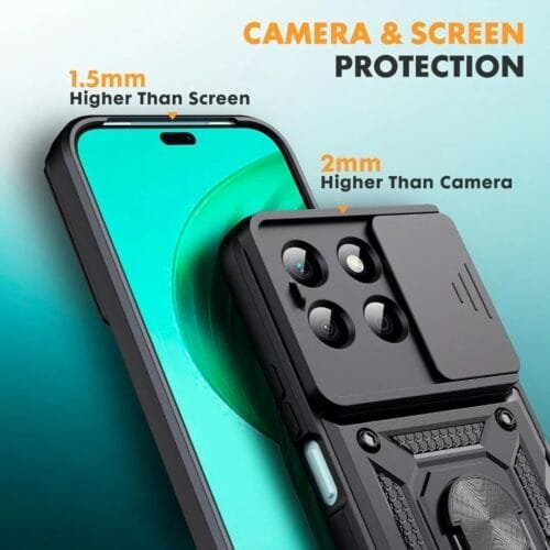 Case Moto G15 - Protector de cámara y soporte Mágnetico - Imagen 8